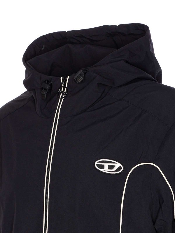 The Best Shops DIESEL: Trenchcoats - Trenchcoat - Schwarz