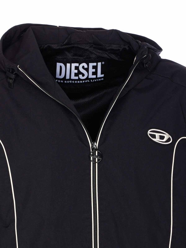 Trenchcoat - Schwarz shop online: DIESEL