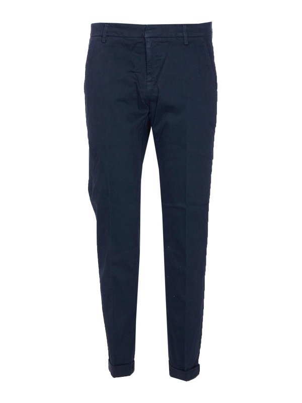 DONDUP: ブーツカットジーンズ - ブーツカットジーンズ - ブルー