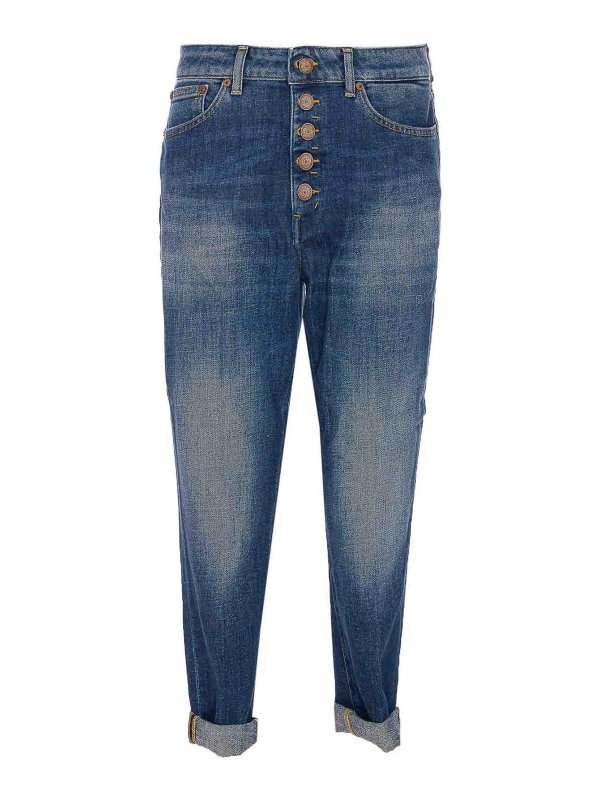 DONDUP: bootcut jeans - Koons Loose Denim Trousers