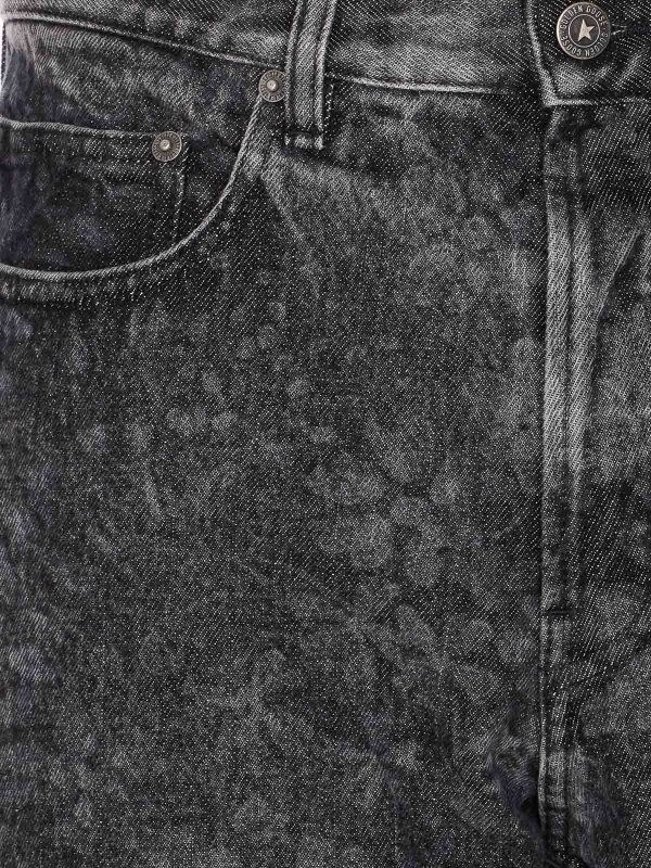 ブーツカットジーンズ - 黒 shop online: GOLDEN GOOSE