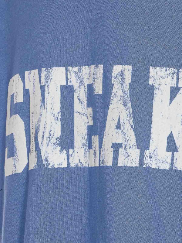 Mattia Longsleeves T-Shirt shop online: GOLDEN GOOSE