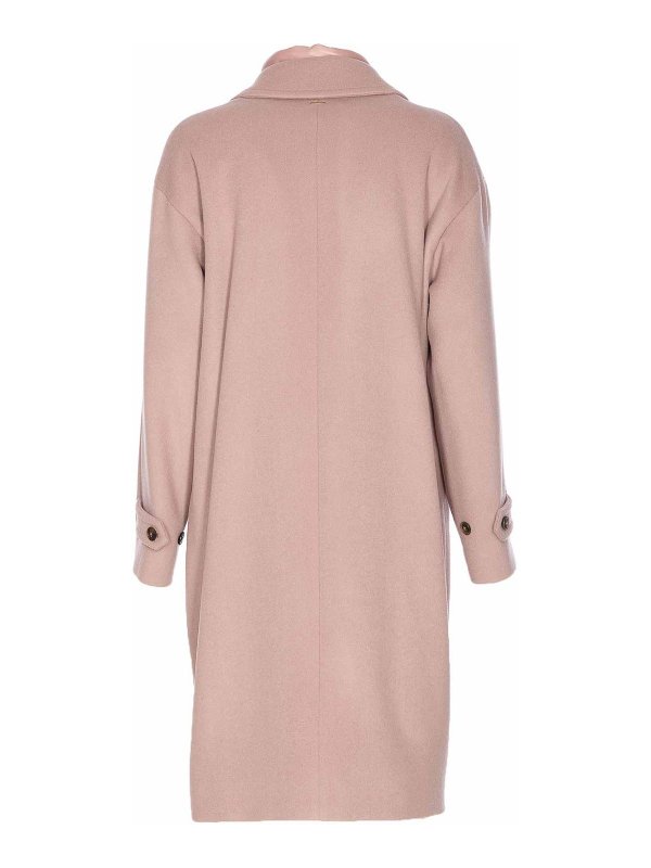 HERNO: short coats online - Coat With Nylon Ultralight