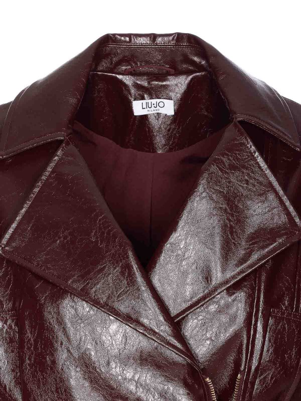 カジュアルジャケット - 赤 shop online: Liu Jo