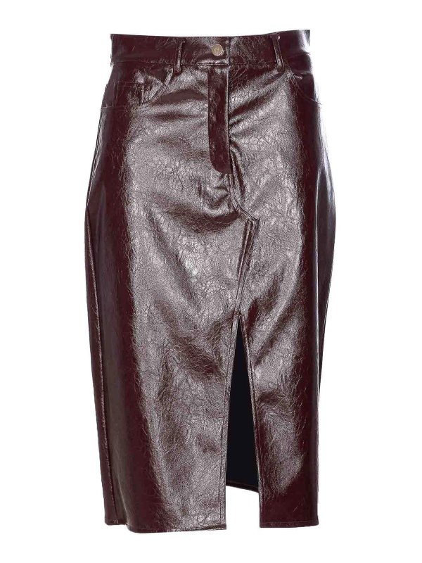 Liu Jo: Faldas media pierna y semilargas - Falda Semilarga - Rojo