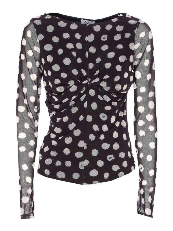 Liu Jo: Tops & Tank tops - Polka Dots Top