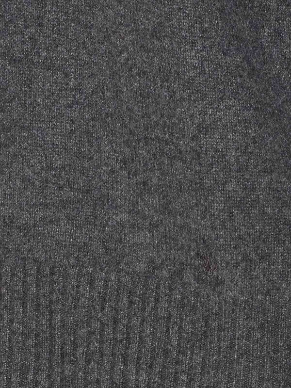 The Best Shops LOULOU STUDIO: Strickpullover mit Rundhalsausschnitt - Rundhalspullover - Grau