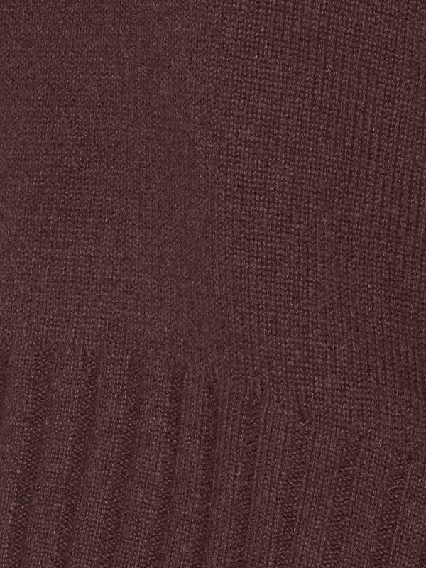 The Best Shops LOULOU STUDIO: Pull col rond - Pull Col Rond - Marron