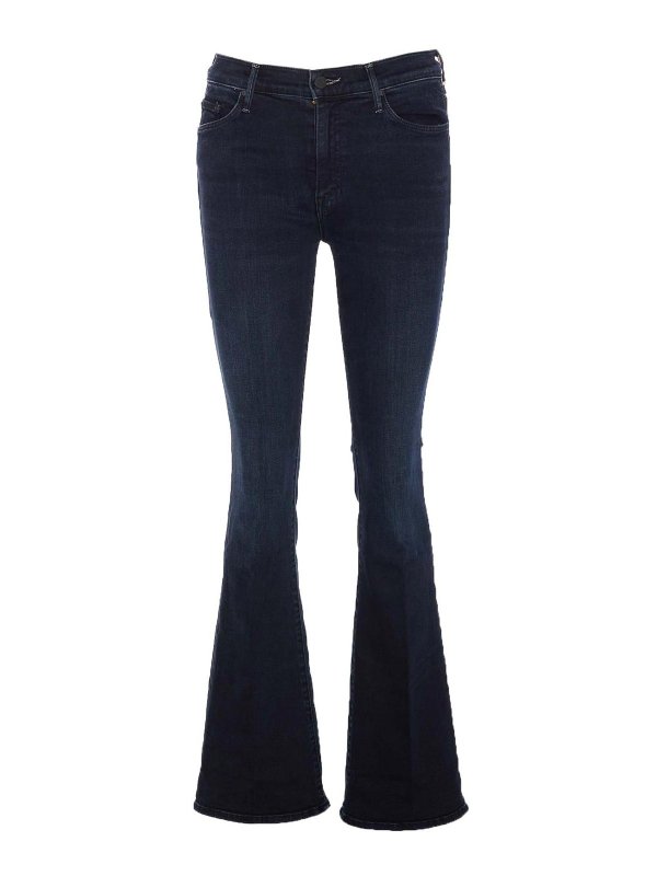 MOTHER: bootcut jeans - Blue The Weekender Jeans