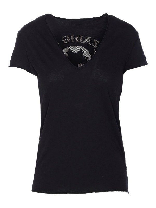 ZADIG&VOLTAIRE: T-shirts - T-Shirt - Schwarz