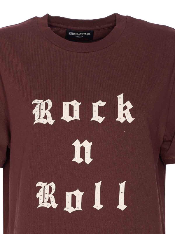 T-shirt di Edwin Rock N Roll Strass shop online: ZADIG&VOLTAIRE