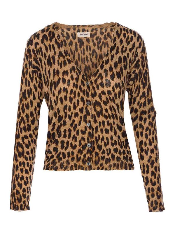 ZADIG&VOLTAIRE: Cárdigans - Cárdigan - Marrón