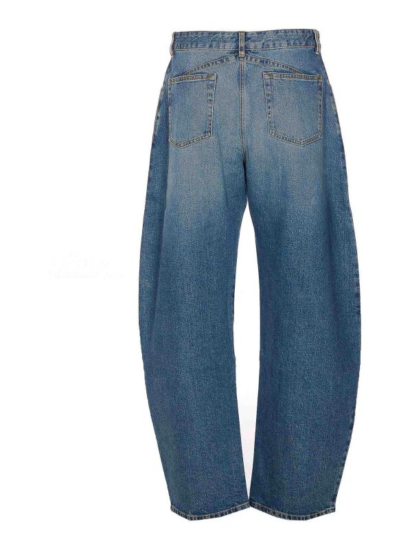 Alaïa: jeans dritti, a sigaretta online - Jeans