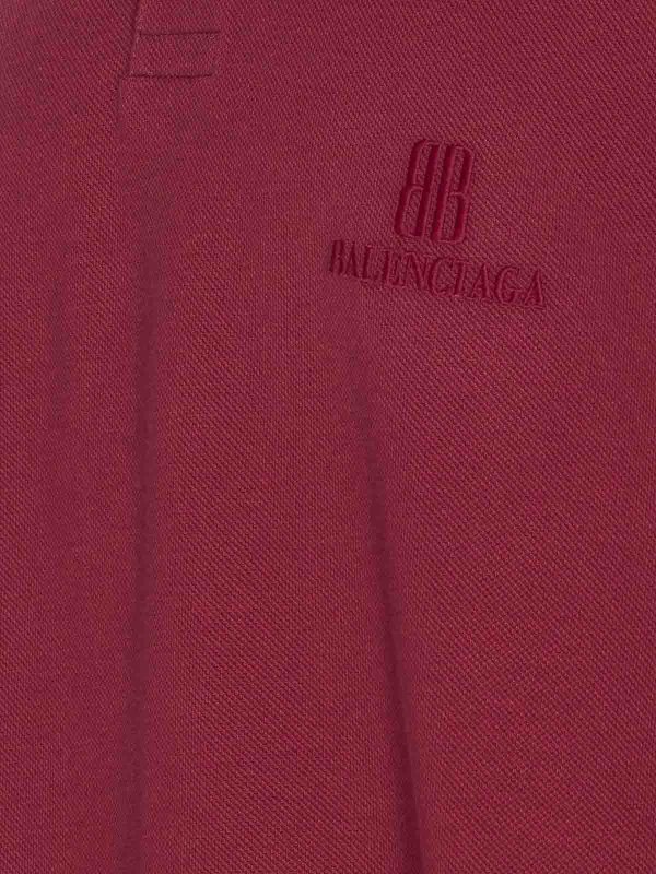The Best Shops BALENCIAGA: Strickpullover mit Rundhalsausschnitt - Rundhalspullover - Rot