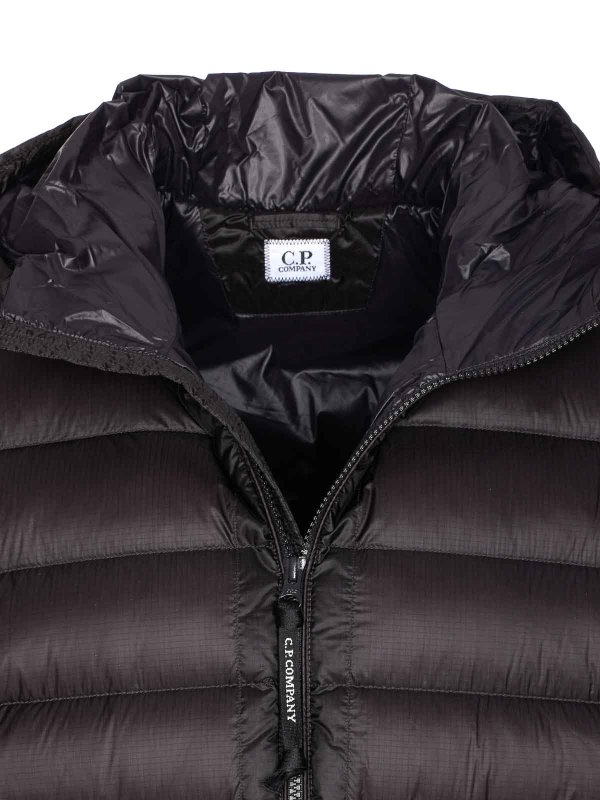 Giacca media in uscita nera shop online: C.P. COMPANY