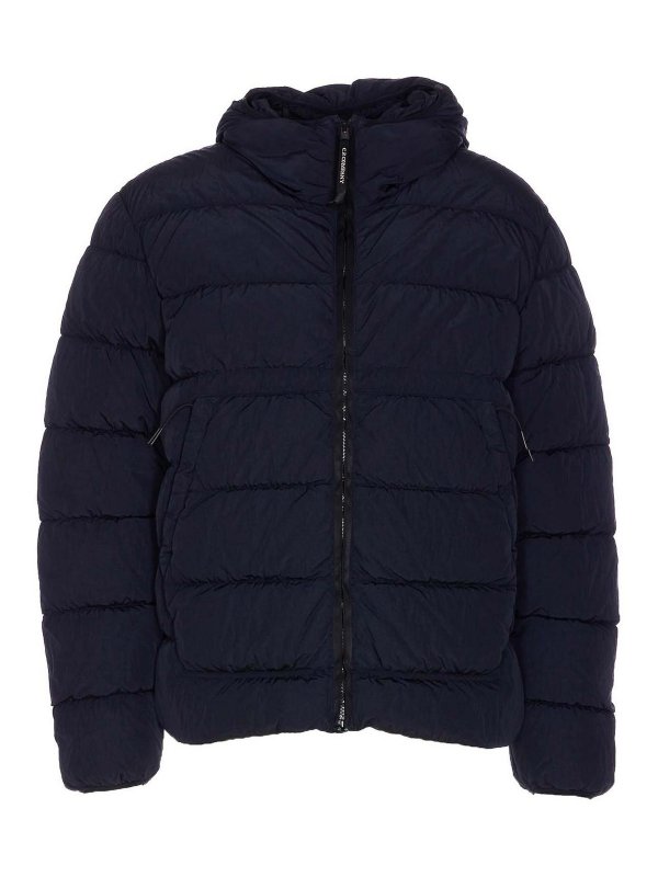 C.P. COMPANY: padded jackets - Black Outwear Medium Down Jacket