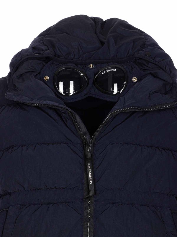 Black Outwear Medium Down Jacket shop online: C.P. COMPANY