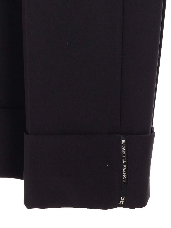The Best Shops ELISABETTA FRANCHI: Casual Hosen - Casual Hose - Schwarz