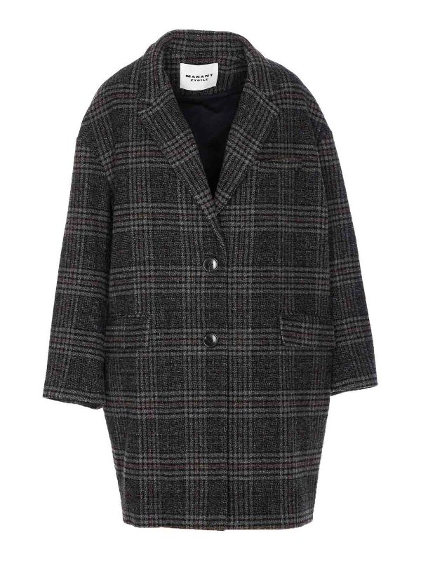 Isabel Marant Etoile: Manteaux courts - Manteau Court - Gris