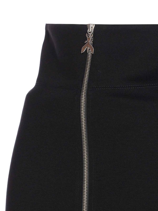 The Best Shops PATRIZIA PEPE: Knielange und Midi Röcke - Midirock - Schwarz