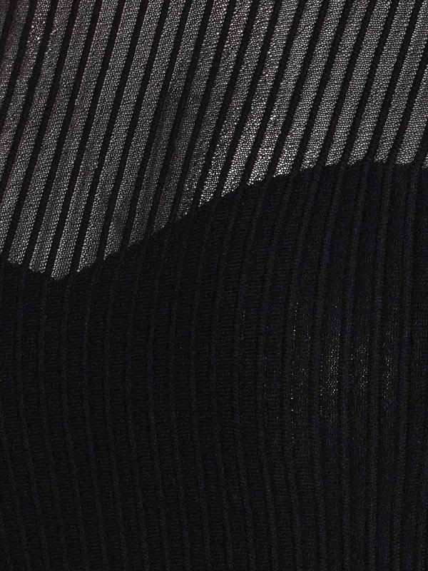 The Best Shops PATRIZIA PEPE: Suéteres con cuello pico - Suéter Cuello Redondo - Negro