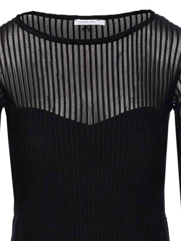 Suéter Cuello Redondo - Negro shop online: PATRIZIA PEPE