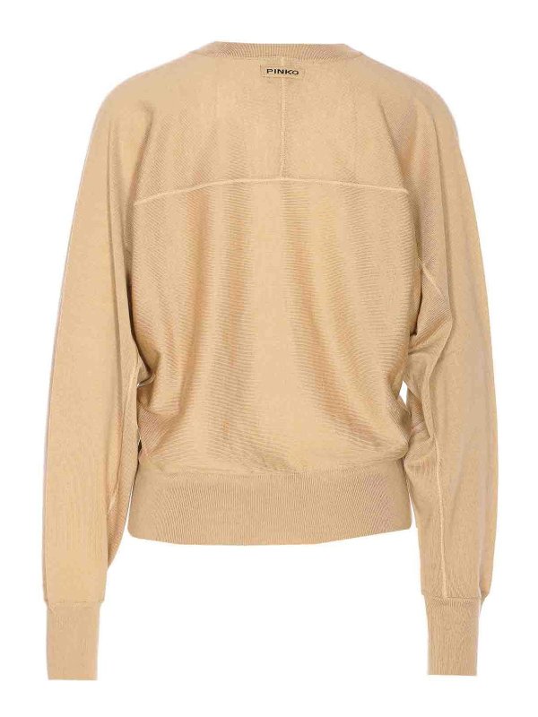 Pinko: クルーネック online - クルーネック - ベージュ