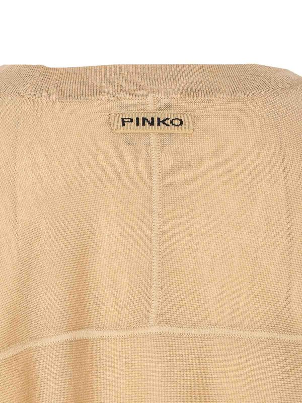 The Best Shops Pinko: クルーネック - クルーネック - ベージュ
