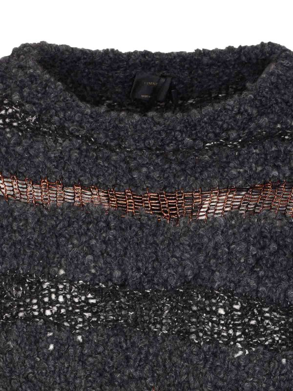 Rundhalspullover - Grau shop online: Pinko