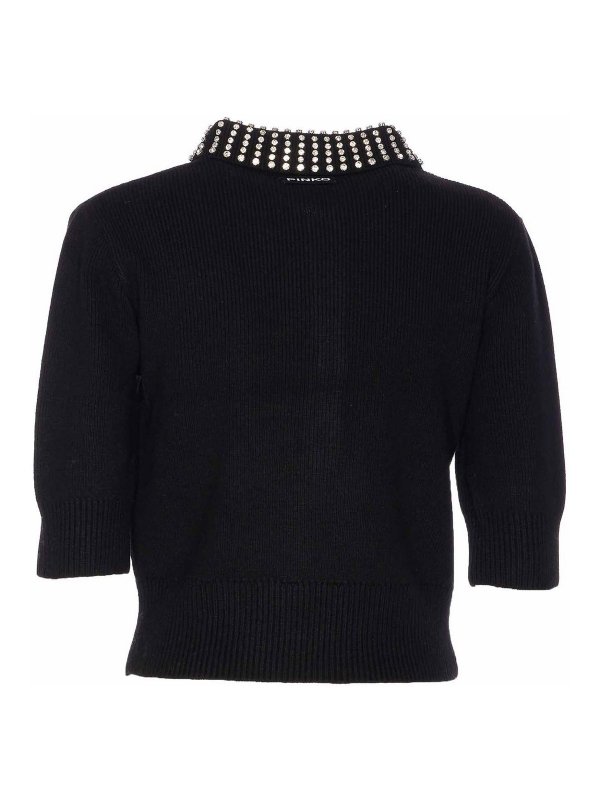 Pinko: クルーネック online - クルーネック - 黒