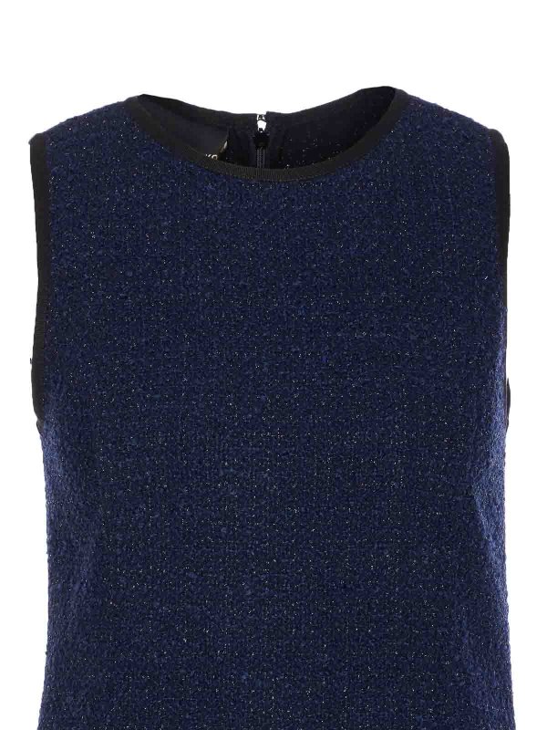 Knielanges Kleid - Blau shop online: Pinko