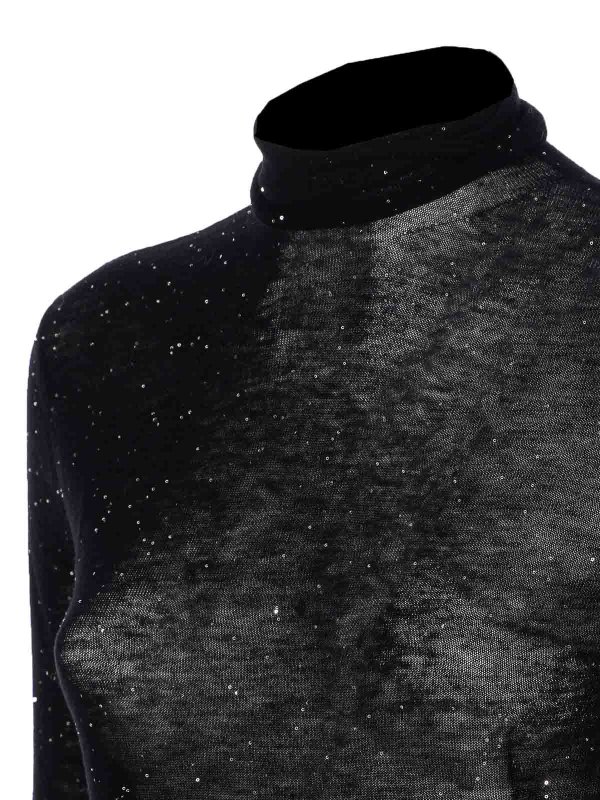 クルーネック - 黒 shop online: Pinko