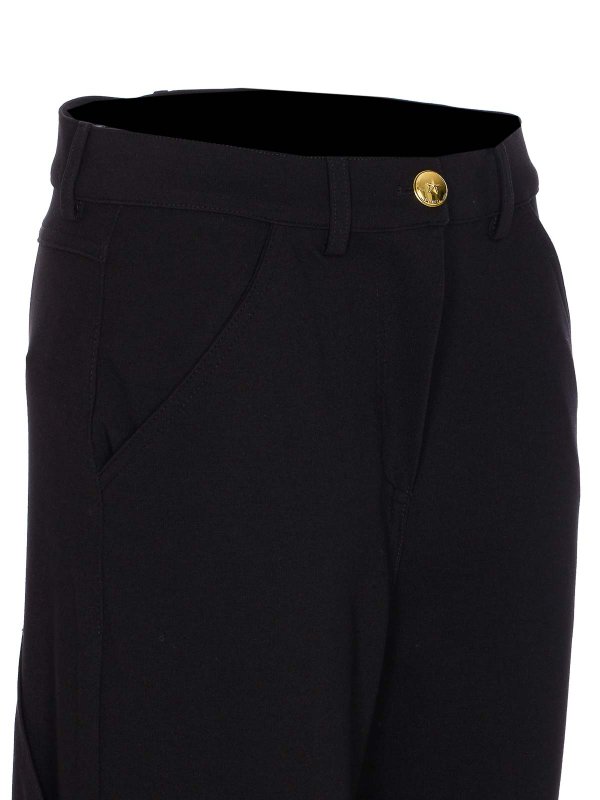 The Best Shops Pinko: カジュアルトラウザー - カジュアルパンツ - 黒