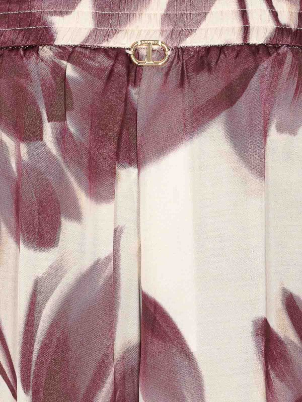 The Best Shops TWINSET: カジュアルトラウザー - カジュアルパンツ - マルチカラー