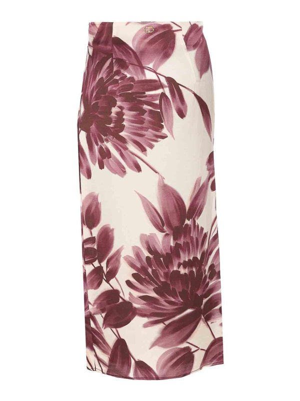 TWINSET: Knielange und Midi Röcke online - Midirock - Bunt