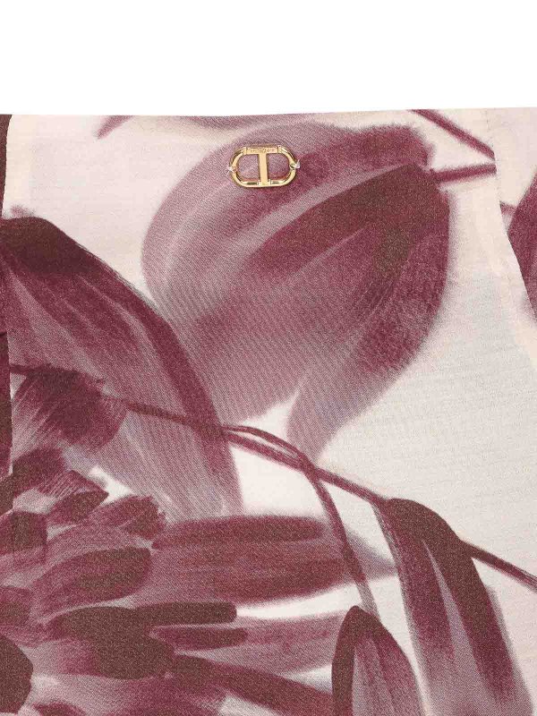 The Best Shops TWINSET: Knielange und Midi Röcke - Midirock - Bunt