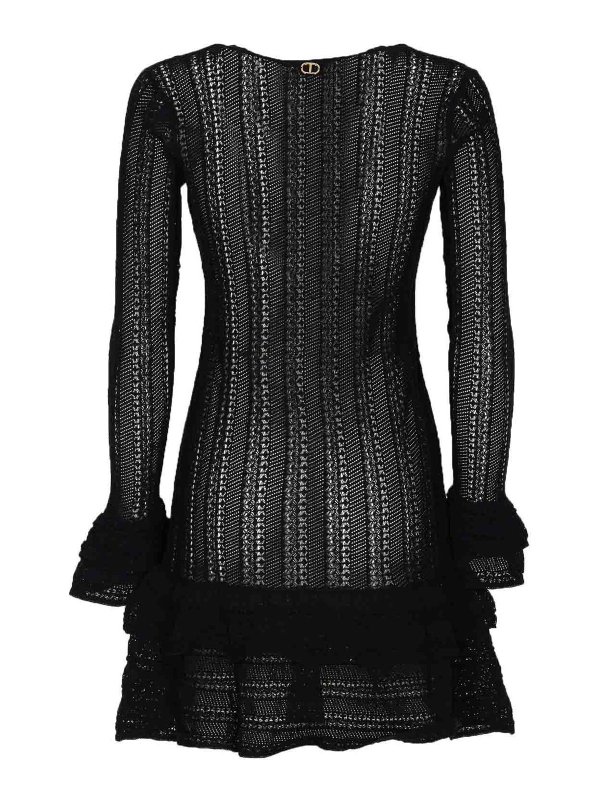 TWINSET: ニーレングスドレス online - 膝丈ドレス - 黒