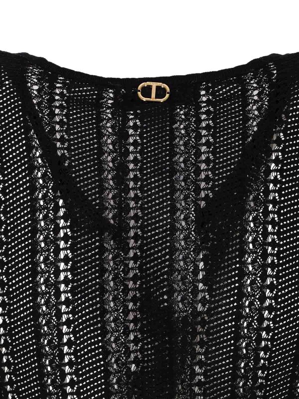 The Best Shops TWINSET: ニーレングスドレス - 膝丈ドレス - 黒