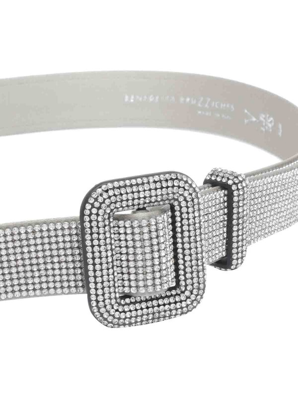 BENEDETTA BRUZZICHES: belts online - Silver Venus Belt