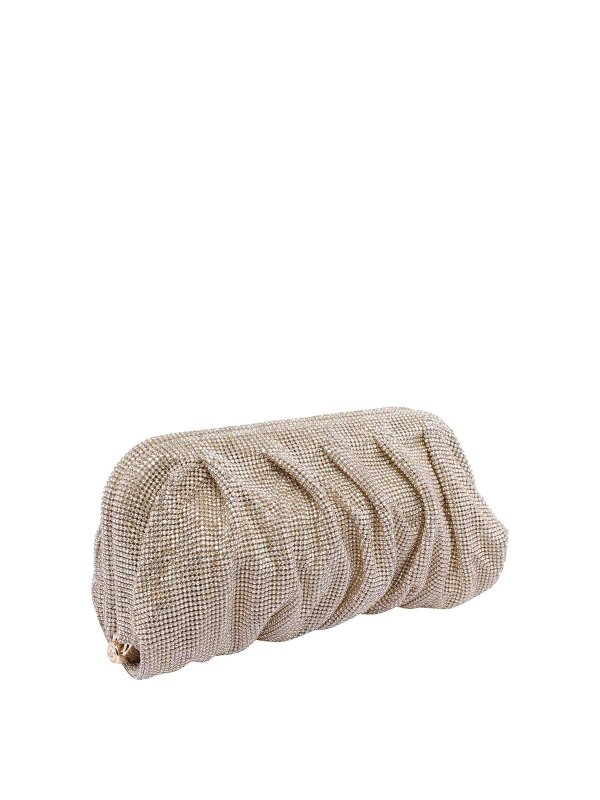 BENEDETTA BRUZZICHES: Bolso clutch online - Bolso Clutch - Dorado