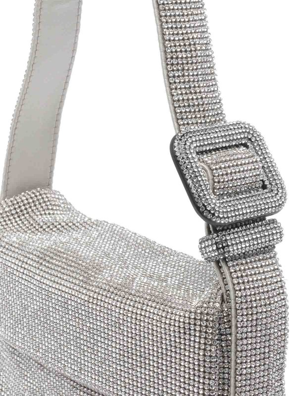 Sac Bandoulière - Argent shop online: BENEDETTA BRUZZICHES