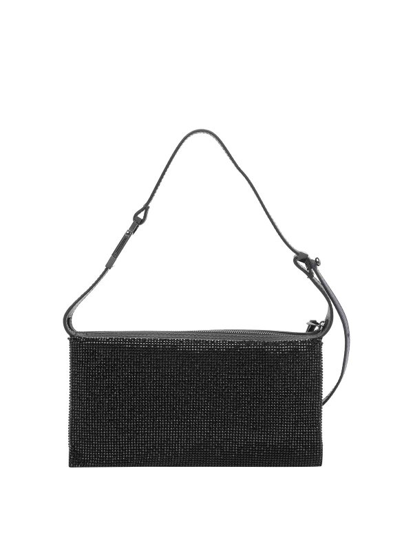 The Best Shops BENEDETTA BRUZZICHES: shoulder bags - Black Syster Shoulder Bag