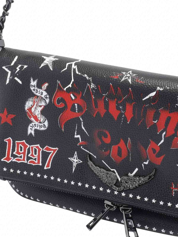 クロスボディバッグ - 黒 shop online: ZADIG&VOLTAIRE