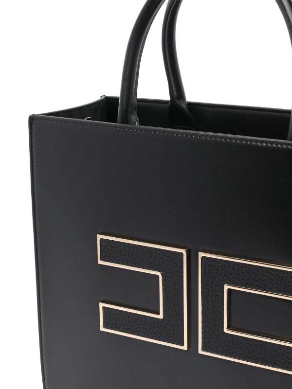 トートバッグ - 黒 shop online: ELISABETTA FRANCHI