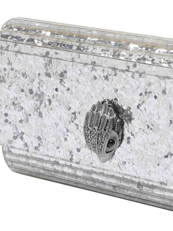 クラッチバッグ - 銀 shop online: KURT GEIGER