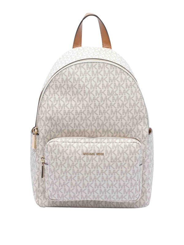 Michael Michael Kors: backpacks - White Tanner Backpack