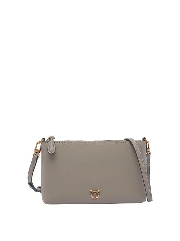 Pinko: Clutch - Pochette - Gris