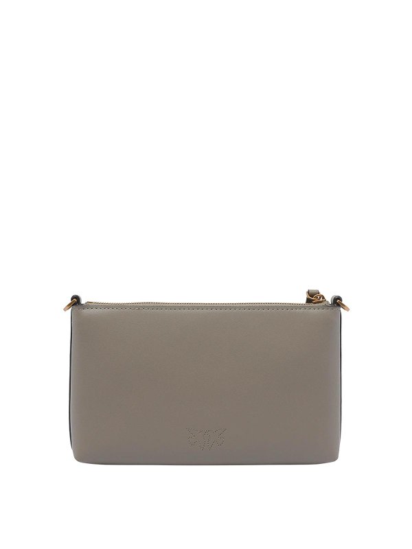 The Best Shops Pinko: Clutch - Pochette - Gris