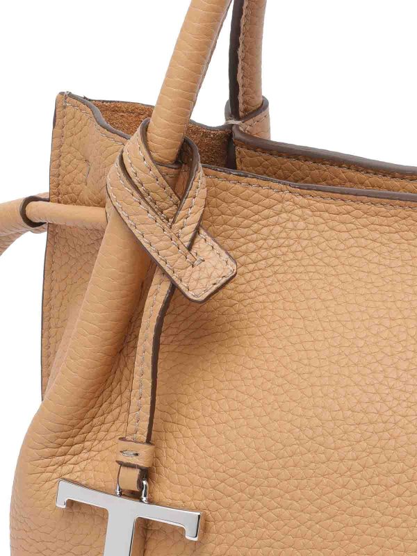 バケットバッグ - ベージュ shop online: TOD