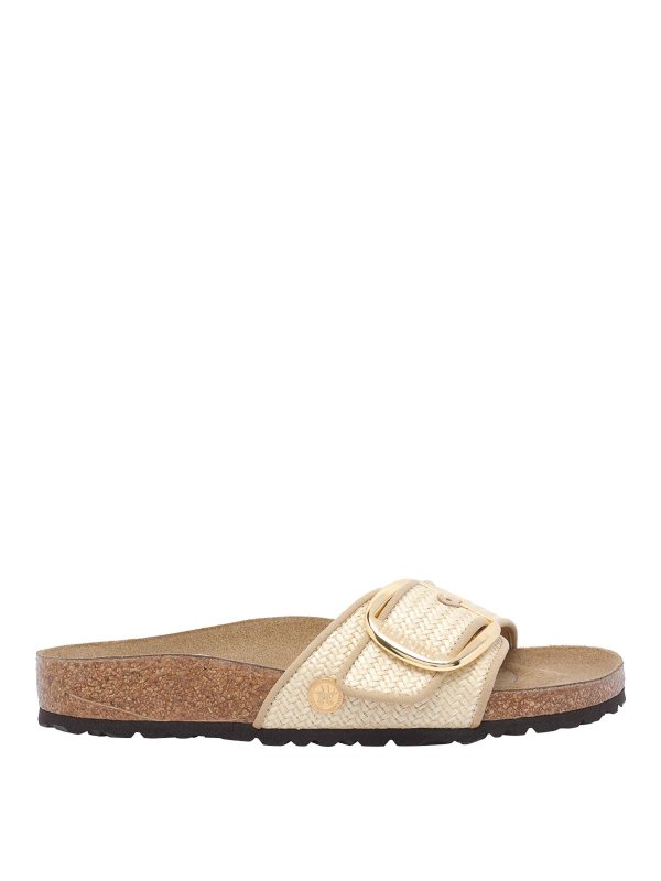 BIRKENSTOCK: サンダル - サンダル - ベージュ